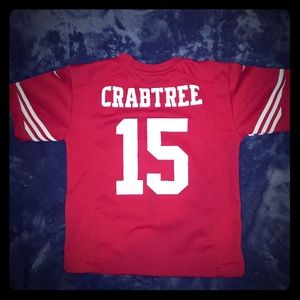 AUTHENTIC SF 49ERS CRABTREE KIDS JERSEY